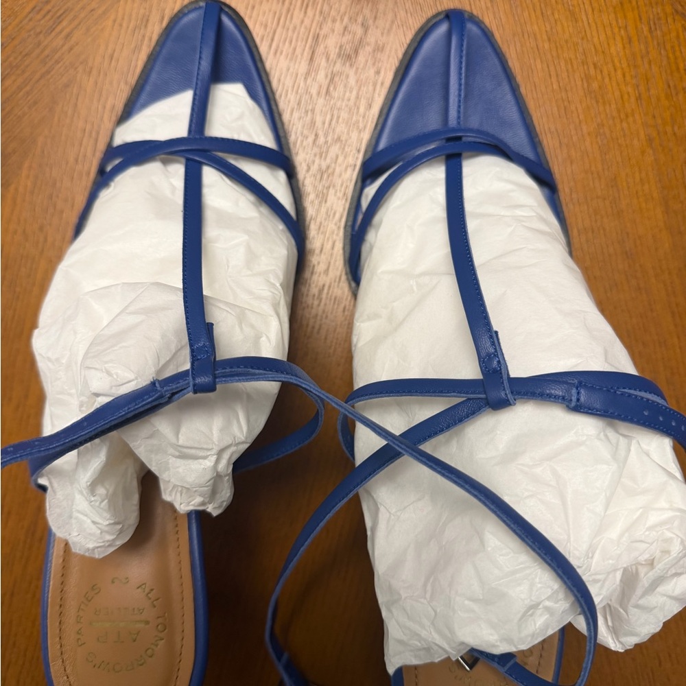 Chic Blue Strappy Women's Sandals
